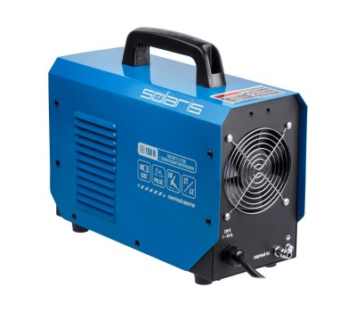 Инверторный аппарат аргонодуговой сварки SOLARIS TIG-200P (DC TIG, HF, Pulse, MMA, 180 A, 150 В-240 В) (TIG-200P)