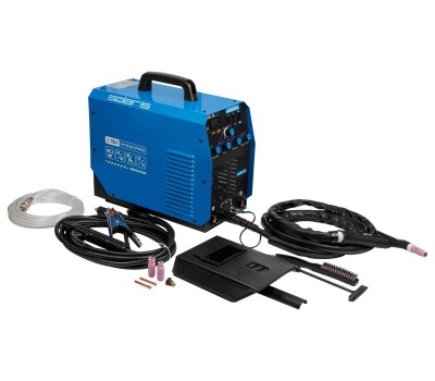 Инверторный аппарат для аргонодуговой сварки SOLARIS TIG-220 AC/DC (AC/DC TIG, HF, MMA, 200 A, 150 В-240 В) (TIG-220ACDC) (TIG-220ACDC)