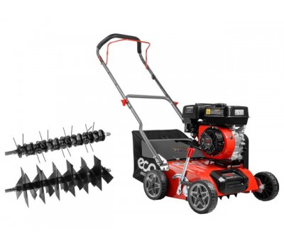 Аэратор/скарификатор бензиновый ECO SCG-400 (7.0 л.с., шир. 40 см,, 8 уровней, ручной привод, колеса 7\', травосборник 45 л) (EC1554-8) (EC1554-8)