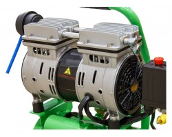 Компрессор ECO AE-10-OF1 безмасляный (120 л/мин, 8 атм, коаксиальный, безмасляный, ресив. 10 л, 220 В, 0,7 кВт) (AE-10-OF1)-foto6