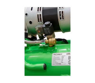 Компрессор ECO AE-10-OF1 безмасляный (120 л/мин, 8 атм, коаксиальный, безмасляный, ресив. 10 л, 220 В, 0,7 кВт) (AE-10-OF1)