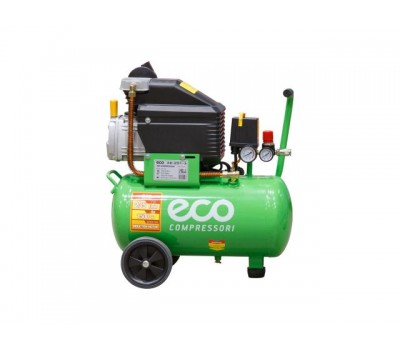 Компрессор ECO AE-251-3 коаксиальный (235 л/мин, 8 атм, коаксиальный, масляный, ресив. 24 л, 220 В, 1.50 кВт) (AE-251-3)
