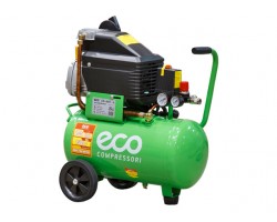 Компрессор ECO AE-251-3 коаксиальный (235 л/мин, 8 атм, коаксиальный, масляный, ресив. 24 л, 220 В, 1.50 кВт) (AE-251-3)