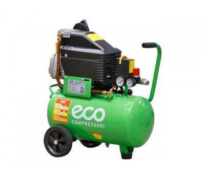 Компрессор ECO AE-251-3 коаксиальный (235 л/мин, 8 атм, коаксиальный, масляный, ресив. 24 л, 220 В, 1.50 кВт) (AE-251-3)