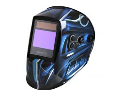 Щиток сварщика с самозатемняющимся светофильтром Solaris ASF800S Technics (1/1/1/1, 102х68 мм (69,4 см2), DIN 4/5-9/9-13 (регул), 4 сенсора, шлифовка (ASF800S.TH)