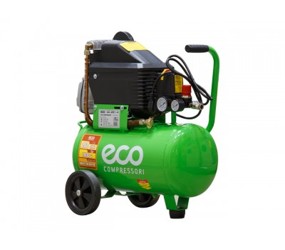 Компрессор ECO AE-251-4 коаксиальный (260 л/мин, 8 атм, коаксиальный, масляный, ресив. 24 л, 220 В, 1.80 кВт) (AE-251-4)