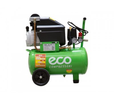 Компрессор ECO AE-251-4 коаксиальный (260 л/мин, 8 атм, коаксиальный, масляный, ресив. 24 л, 220 В, 1.80 кВт) (AE-251-4)