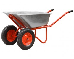 Тачка строительная ECO WB351-2 (130л, 350кг, 2 пневмоколеса 4.00-8) (WB351-2)