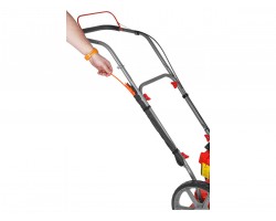 Газонокосилка бензиновая ECO LG-820 (травокосилка) (5.0 л.с., шир. 56 см,, ручной привод, колеса 14\', без травосборника) (EC1553-7) (EC1553-7)-foto9