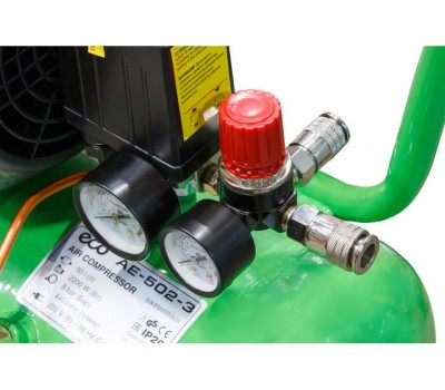 Компрессор ECO AE-502-3 коаксиальный (440 л/мин, 8 атм, коаксиальный, масляный, ресив. 50 л, 220 В, 2.20 кВт) (AE-502-3)