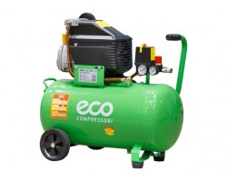 Компрессор ECO AE-501-3 коаксиальный (260 л/мин, 8 атм, коаксиальный, масляный, ресив. 50 л, 220 В, 1.80 кВт) (AE-501-3)