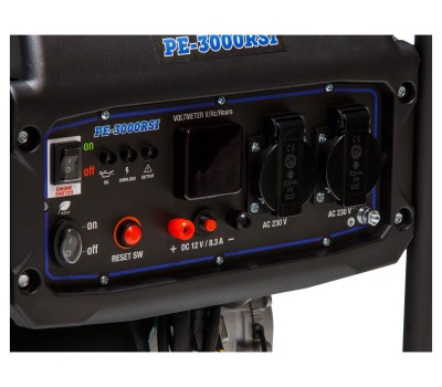 Электростанция (генератор инверторный бензиновый) ECO PE-3000RSI (инверторный, 3.0 кВт, 230 В, бак 7.0 л, вес 28 кг) (EC1561-7) (EC1561-7)