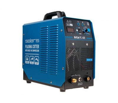 Плазморез Solaris AirCut PC-400 (220 В, 15-40 А, Высоковольтный поджиг, встроен.компрессор, термозащита, плавный запуск) (SOLARIS) (PC-400) Плазморез Solaris AirCut PC-400 (220 В, 15-40 А, Высоковольтный поджиг, встроен.компрессор, термозащита, плавный запуск) (SOLARIS) (PC-400)