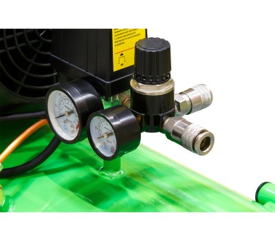 Компрессор ECO AE-1005-3 коаксиальный (440 л/мин, 8 атм, коаксиальный, масляный, ресив. 100 л, 220 В, 2.20 кВт) (AE-1005-3)