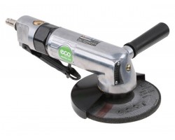 Пневмошлифмашина угловая ECO AAG12-125 (125 мм / 5\', 11000 об/мин, 180 л/мин, бонус: зачистной диск 1 шт) (AAG12-125)-foto2