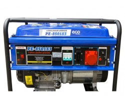 Электростанция 3-х фазная (генератор бензиновый) ECO PE-8501S3 (6,5/2,1 кВт, 380/220 В, бак 25.0 л, вес 74.1 кг) (PE-8501S3)-foto5