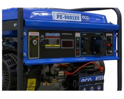 Электростанция (генератор бензиновый) ECO PE-9001ES (электростарт, 6,5 кВт, 220 В, автозапуск*, бак 25.0 л, вес 81.9 кг) (PE-9001ES)-foto5