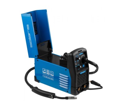 Полуавтомат сварочный Solaris MIG-200EM (220В, MIG/FLUX/MMA, встр. горелка 2 м, смена полярности, катушка 1 кг) (SOLARIS) (MIG-200EM) Полуавтомат сварочный Solaris MIG-200EM (220В, MIG/FLUX/MMA, встр. горелка 2 м, смена полярности, катушка 1 кг) (SOLARIS) (MIG-200EM)