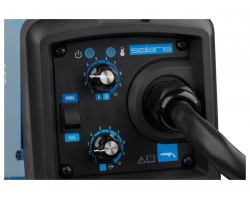 Полуавтомат сварочный Solaris MIG-200EM (220В, MIG/FLUX/MMA, встр. горелка 2 м, смена полярности, катушка 1 кг) (SOLARIS) (MIG-200EM)-foto4