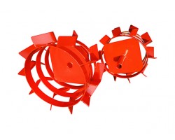 Грунтозацепы (комплект) ф 350/270 мм, шир. 160 мм, 6-гр. втулка 26 мм, 3 обруча ВРМЗ (комплект ASILAK SL-93L, FERMER FM-702MSL/PRO-SL, FM-909MSL) (440 (4404300000-01)