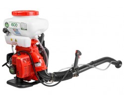 Опрыскиватель ранцевый бензиновый ECO PS-371 (2Т двигатель 2,8л.с., бак 14 л, произв-сть воздушной смеси 1130м3/ч, расход жидкости до 1,8 л/мин) (EC15 (EC1567-3)