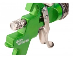 Краскораспылитель ECO SG-9500 с манометром (сопло ф 1.4, 1.7 мм) (HVLP, сопло ф 1.4, 1.7 мм, верх. бак 600 мл, блистер) (EC1536-01) (EC1536-01)-foto7