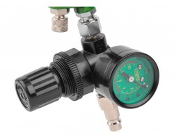 Краскораспылитель ECO SG-9500 с манометром (сопло ф 1.4, 1.7 мм) (HVLP, сопло ф 1.4, 1.7 мм, верх. бак 600 мл, блистер) (EC1536-01) (EC1536-01)-foto5