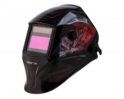 Щиток сварщика с самозатемняющимся светофильтром Solaris ASF520S (Car Master красный) (1/1/1/2, 95x43 мм (40,9 см2), DIN 4/9-13 (регул), шлифовка, ре (ASF520S.CMR)-foto2