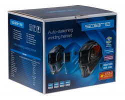 Щиток сварщика с самозатемняющимся светофильтром Solaris ASF520S (Car Master красный) (1/1/1/2, 95x43 мм (40,9 см2), DIN 4/9-13 (регул), шлифовка, ре (ASF520S.CMR)-foto7