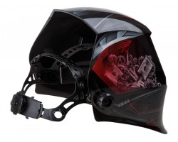 Щиток сварщика с самозатемняющимся светофильтром Solaris ASF520S (Car Master красный) (1/1/1/2, 95x43 мм (40,9 см2), DIN 4/9-13 (регул), шлифовка, ре (ASF520S.CMR)-foto4