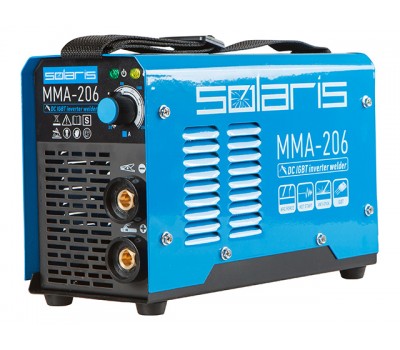 Инвертор сварочный SOLARIS MMA-206 (MMA-206) Инвертор сварочный SOLARIS MMA-206 (MMA-206)