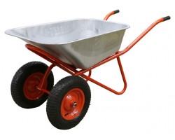 Тачка строительная ECO WB350-2 (130л, 350кг, 2 пневмоколеса 4.00-8) (WB350-2)