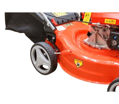 Газонокосилка бензиновая ECO LG-533 (4.0 л.с., шир. 46 см, ручной привод, стальн. корпус, травосборник 60 л) (LG-533) Газонокосилка бензиновая ECO LG-533 (4.0 л.с., шир. 46 см, ручной привод, стальн. корпус, травосборник 60 л) (LG-533)