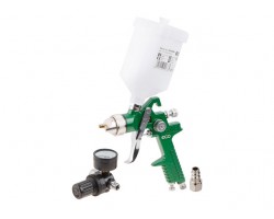 Краскораспылитель ECO SG-9000 с манометром (HVLP, сопло ф 1.4 мм, верх. бак 600 мл) (SG-9000H14MU) (SG-9000H14MU)