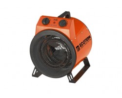 Нагреватель воздуха электр. Ecoterm EHR-02/1A, пушка, 2 кВт., 220В (пушка, 2 кВт, 220 В, термостат) (ECOTERM) (EHR-02/1A)