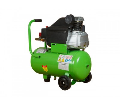 Компрессор ECO AE-251-1 (235 л/мин, 8 атм, коаксиальный, масляный, ресив. 24 л, 220 В, 1.50 кВт) (AE-251-1)