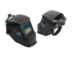 Щиток сварщика с самозатемняющимся светофильтром Solaris ASF450S (1/2/1/3, 95х43мм, DIN 4/9-13 (регул), шлифовка, рег.чувств., рег.задерж.) (SOLARIS) (ASF450S)