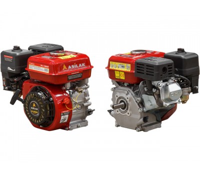 Двигатель 6.5 л.с. бензиновый (цилиндрический вал диам. 20 мм.) (Макс. мощность: 6.5 л.с, Цилиндр. вал д.20 мм.) (SL-168F-D20) (ASILAK) (SL-168F-D20)