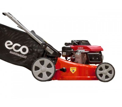 Газонокосилка бензиновая ECO LG-432 (3.0 л.с., шир. 43 см, ручной привод, стальн. корпус, травосборник 50 л) (LG-432) Газонокосилка бензиновая ECO LG-432 (3.0 л.с., шир. 43 см, ручной привод, стальн. корпус, травосборник 50 л) (LG-432)