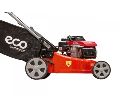 Газонокосилка бензиновая ECO LG-432 (3.0 л.с., шир. 43 см, ручной привод, стальн. корпус, травосборник 50 л) (LG-432) Газонокосилка бензиновая ECO LG-432 (3.0 л.с., шир. 43 см, ручной привод, стальн. корпус, травосборник 50 л) (LG-432)