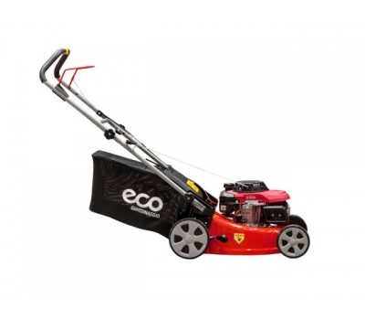 Газонокосилка бензиновая ECO LG-432 (3.0 л.с., шир. 43 см, ручной привод, стальн. корпус, травосборник 50 л) (LG-432) Газонокосилка бензиновая ECO LG-432 (3.0 л.с., шир. 43 см, ручной привод, стальн. корпус, травосборник 50 л) (LG-432)