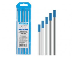 Электрод вольфрамовый синий WL-20, Ф 4,0 мм (набор 5 шт) SOLARIS (WM-4533) (WM-4533)