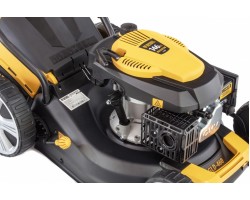 Газонокосилка бензиновая GLD-460, 146 куб.см, ширина 46 см, ручная, 7 уровней, травосборник 50 л Denzel-foto8