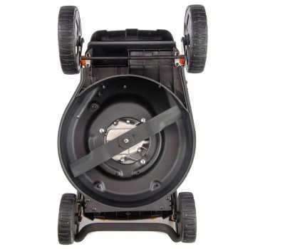 Газонокосилка бензиновая GLD-460, 146 куб.см, ширина 46 см, ручная, 7 уровней, травосборник 50 л Denzel