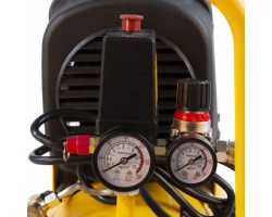 Компрессор воздушный DLC1300/24 безмасляный 1.3 кВт, 24 литра, 206 л/мин Denzel-foto13