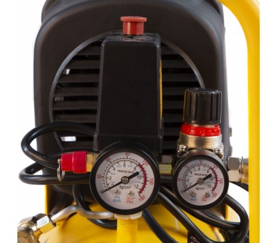 Компрессор воздушный DLC1300/24 безмасляный 1.3 кВт, 24 литра, 206 л/мин Denzel