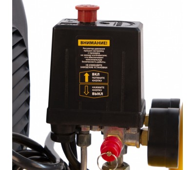 Компрессор воздушный DLC1300/24 безмасляный 1.3 кВт, 24 литра, 206 л/мин Denzel