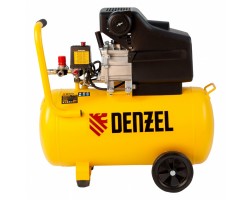 Компрессор воздушный, прямой привод DC1500/50, 1.5 кВт, 50 литров, 220 л/мин Denzel-foto5