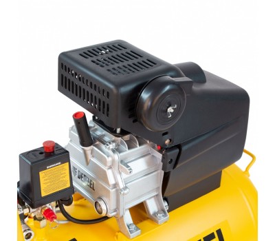 Компрессор воздушный, прямой привод DC1500/50, 1.5 кВт, 50 литров, 220 л/мин Denzel