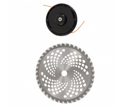 Триммер бензиновый DTL-33S, 33 см3, разъемная штанга, состоит из 2 частей Denzel